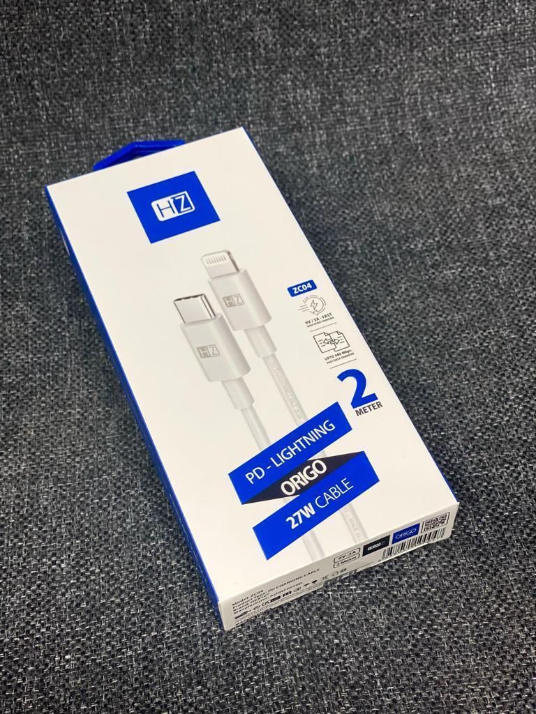 TYPE C TO LIGHTENING CABLE HZ ZC04 27W 2MTR