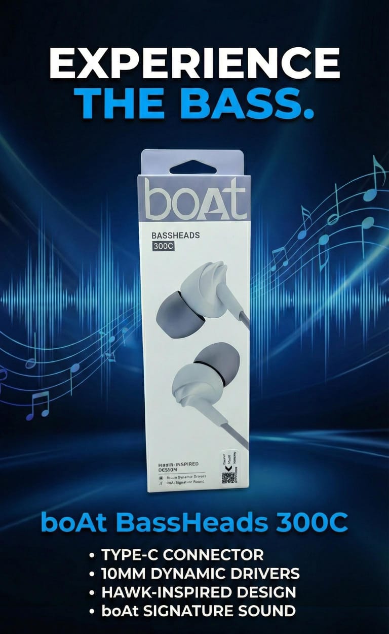 BOAT EARPHONE  OG 300C TYPE C